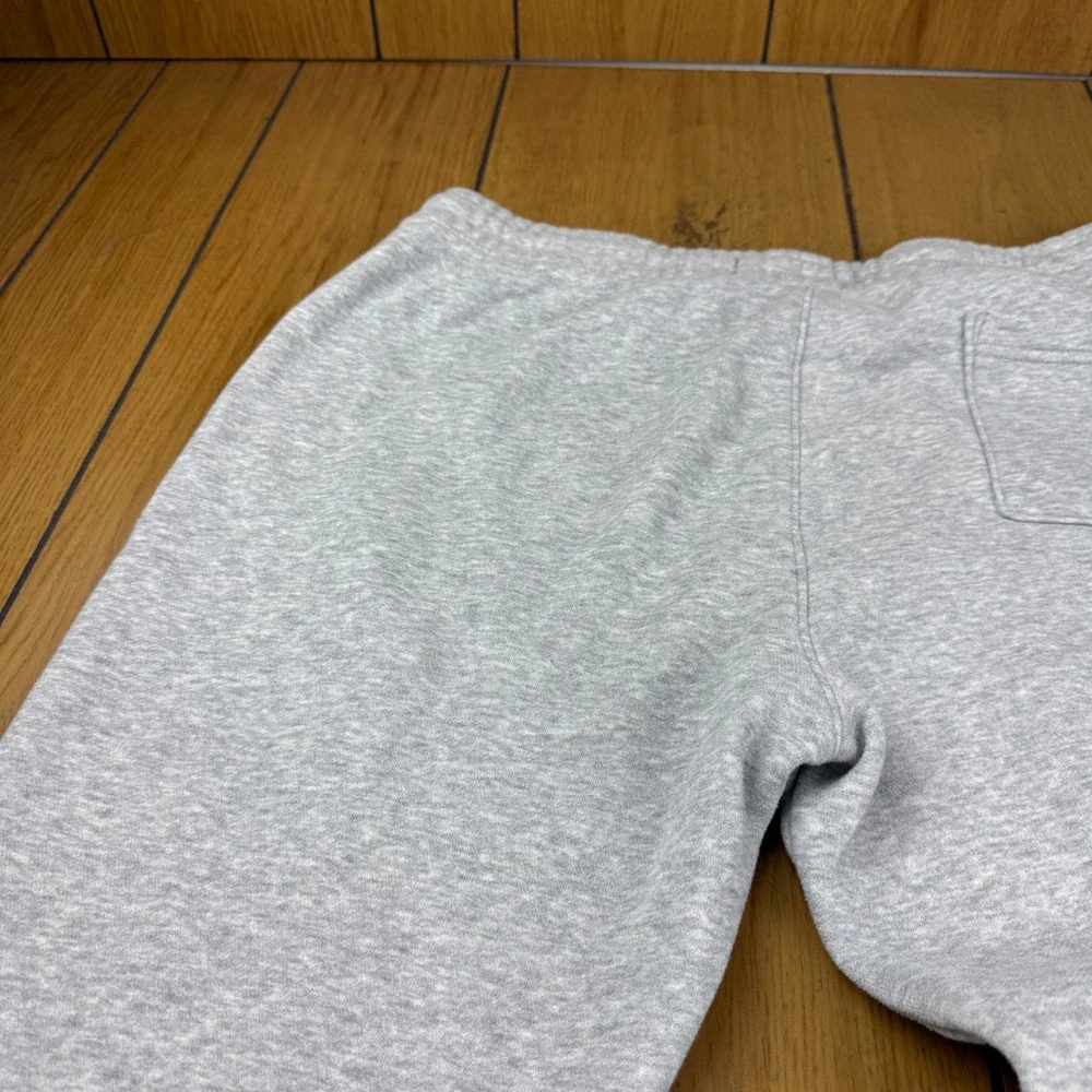 Hollister California Mens XL Grey Heather Jogger Sweatpants Drawstring Fleece